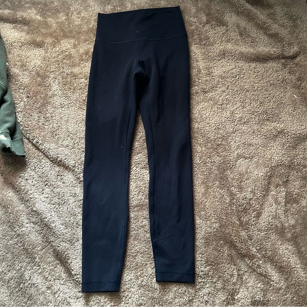 Lululemon wunder train 25” true navy size 4